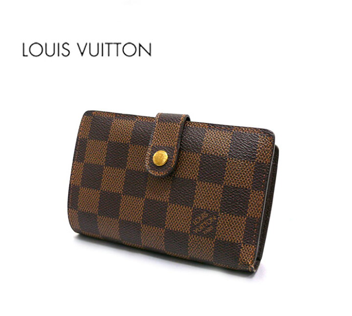 楽天市場】【LOUIS VUITTON】ルイヴィトン ダミエ ポルトフォイュ  