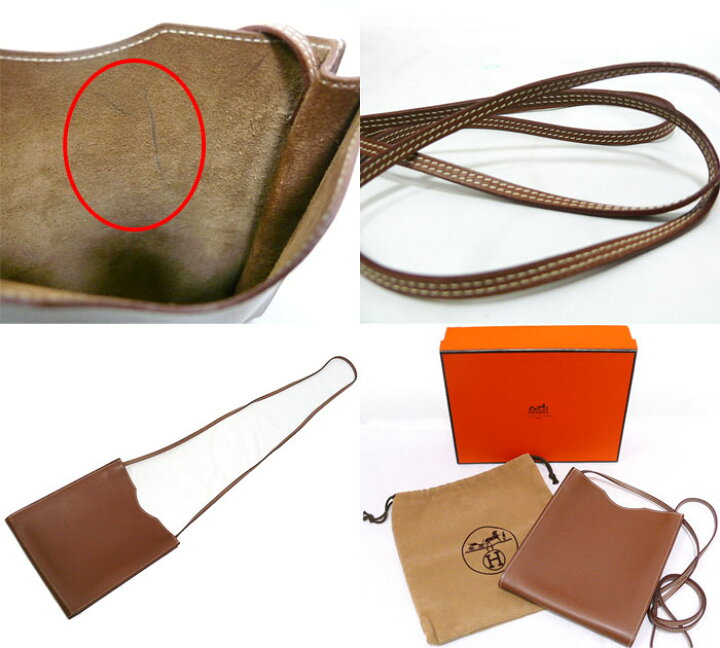 楽天市場】【HERMES】エルメス ボックスカーフ オニメトゥ ショルダー 