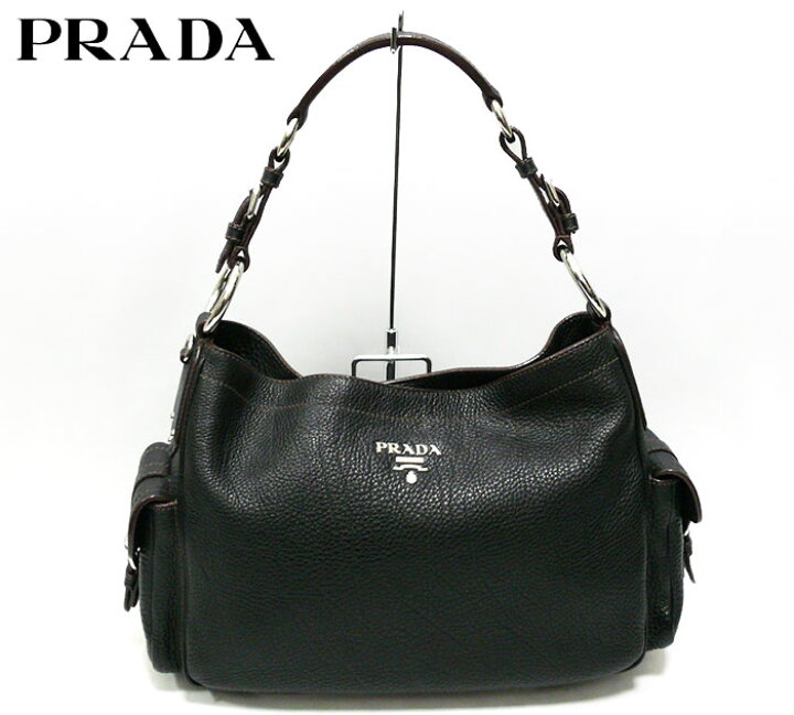 楽天市場】【PRADA】プラダ レザー ワンショルダー バッグ 肩掛け 