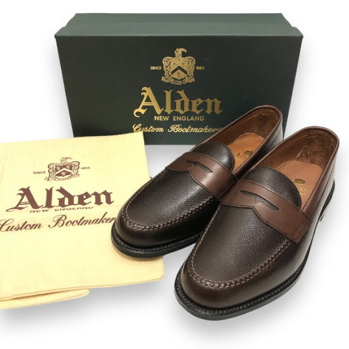 楽天市場】未使用【Alden】オールデン N8204 シボ革 アルパイン 