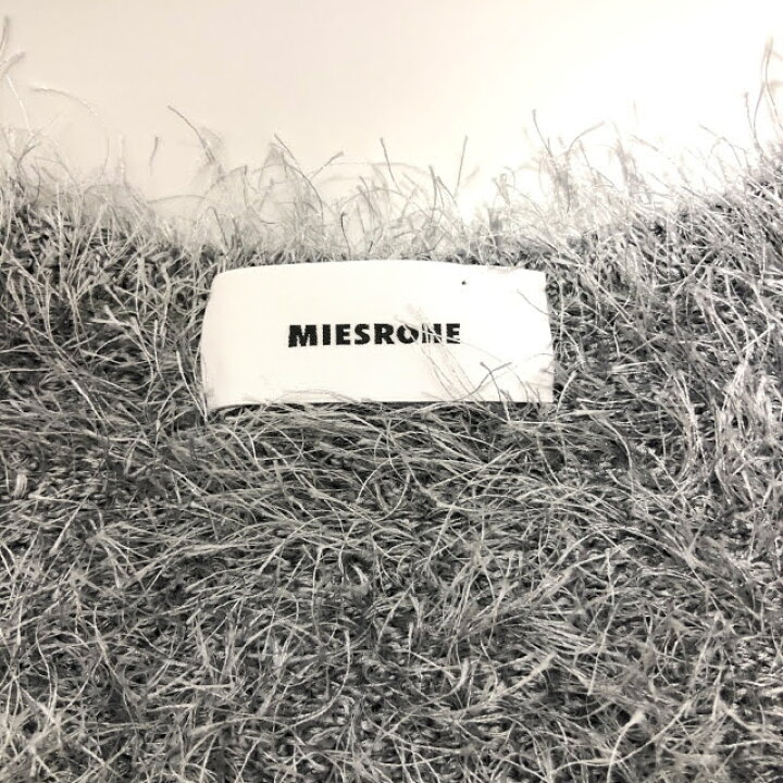 楽天市場】【MIESROHE】ミースロエ シャギー ニット チュニック ベスト 