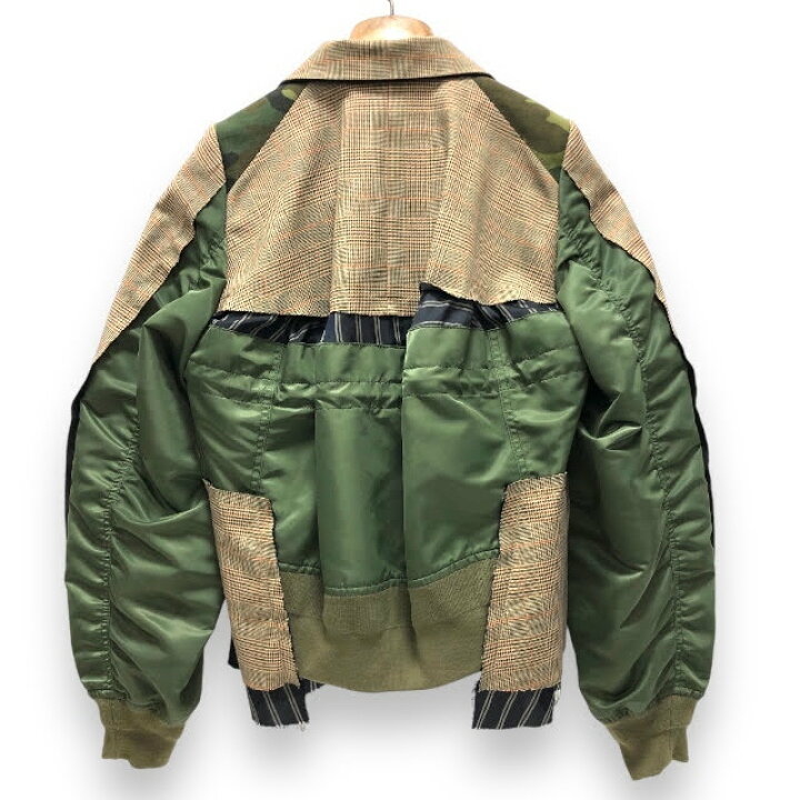 楽天市場】美品【sacai】サカイ コレクションライン 再構築 ミリタリー  