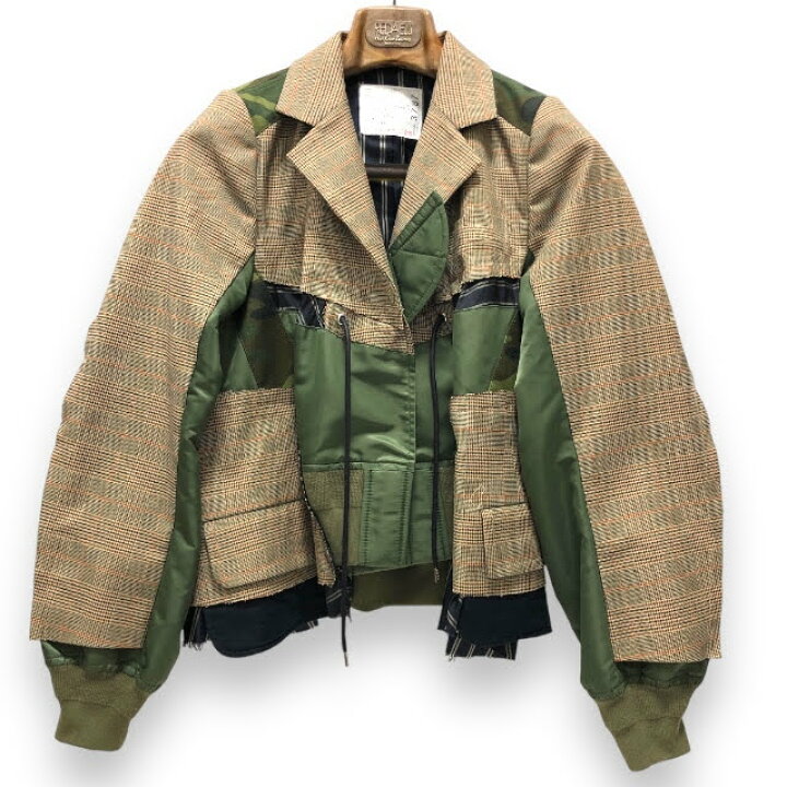楽天市場】美品【sacai】サカイ コレクションライン 再構築 ミリタリー 