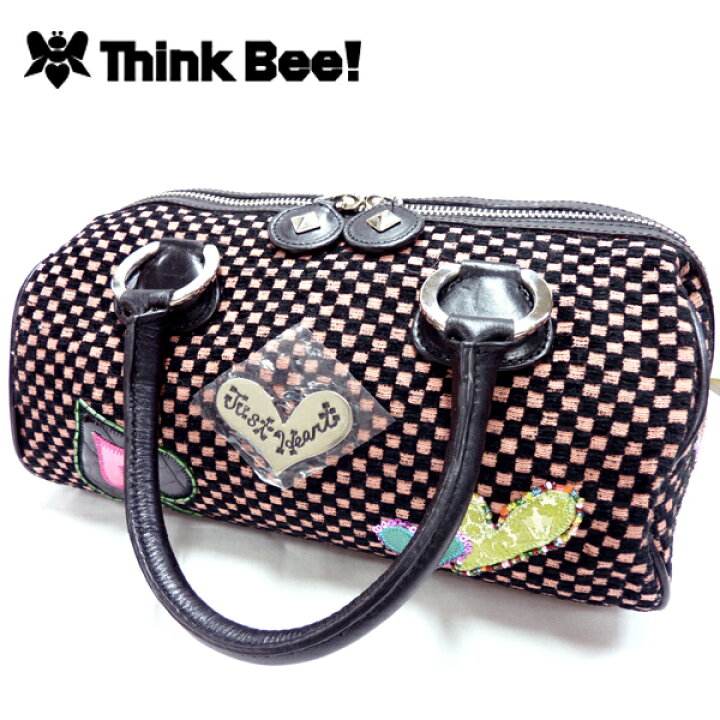 楽天市場】【Think Bee!】シンクビー！ミニボストン ハンドバッグ 新品  