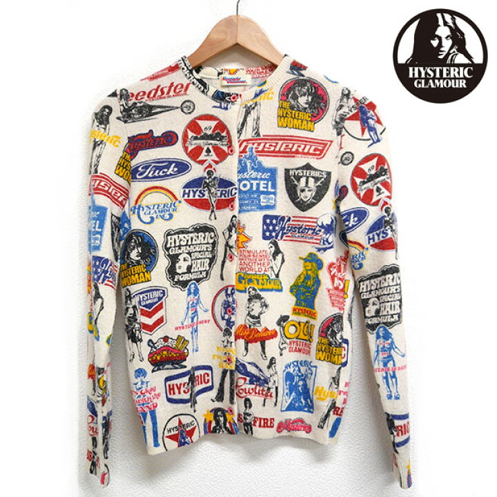 楽天市場】【HYSTERIC GLAMOUR】ヒステリックグラマー カーディガン 