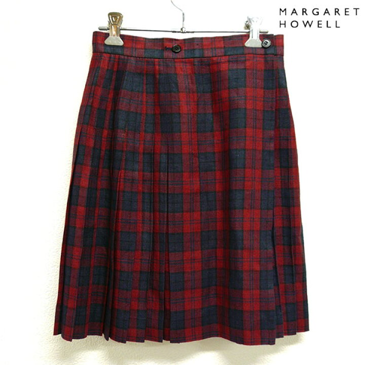 楽天市場】【MARGARET HOWELL】マーガレットハウエル ラップスカート  