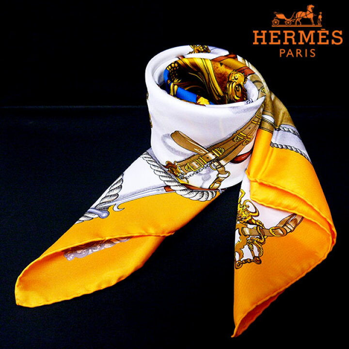 楽天市場】【HERMES】エルメススカーフ MUSEE カレ90 海洋博物館 