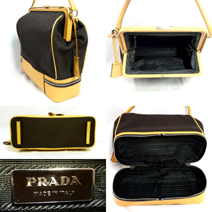 楽天市場】【PRADA】プラダ カナパ ドクターバッグ ハンドバッグ 