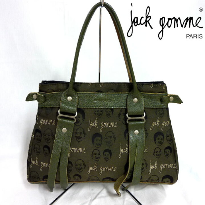 楽天市場】【jack gomme】ジャックゴム トートバッグ レザー 