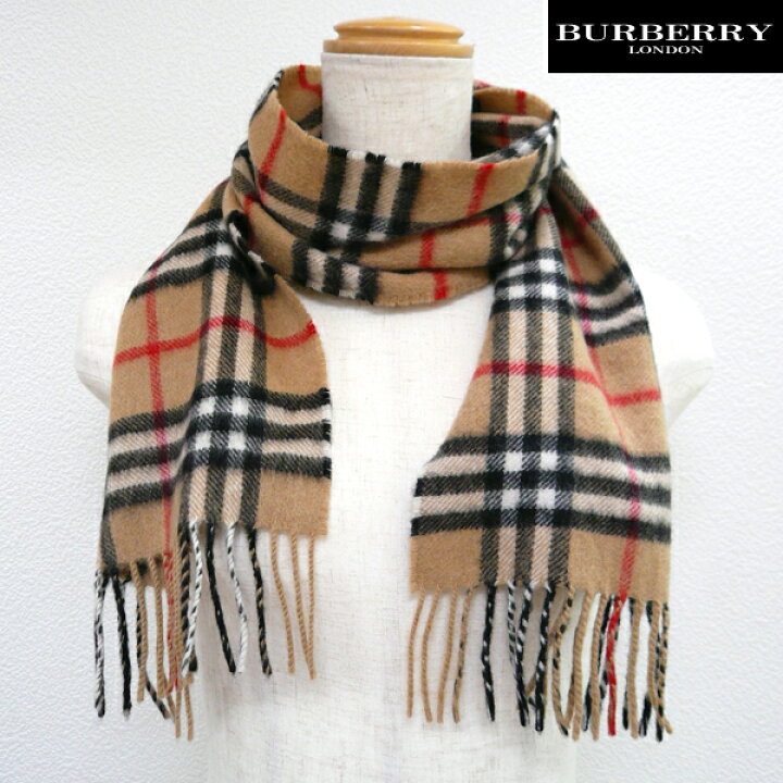楽天市場】【BURBERRY LONDON】バーバリーロンドン マフラー カシミヤ  