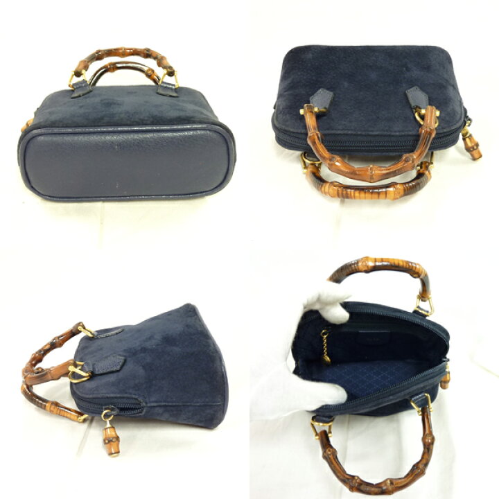 楽天市場】【GUCCI】グッチ バンブー ミニバッグ 2WAY ショルダー 
