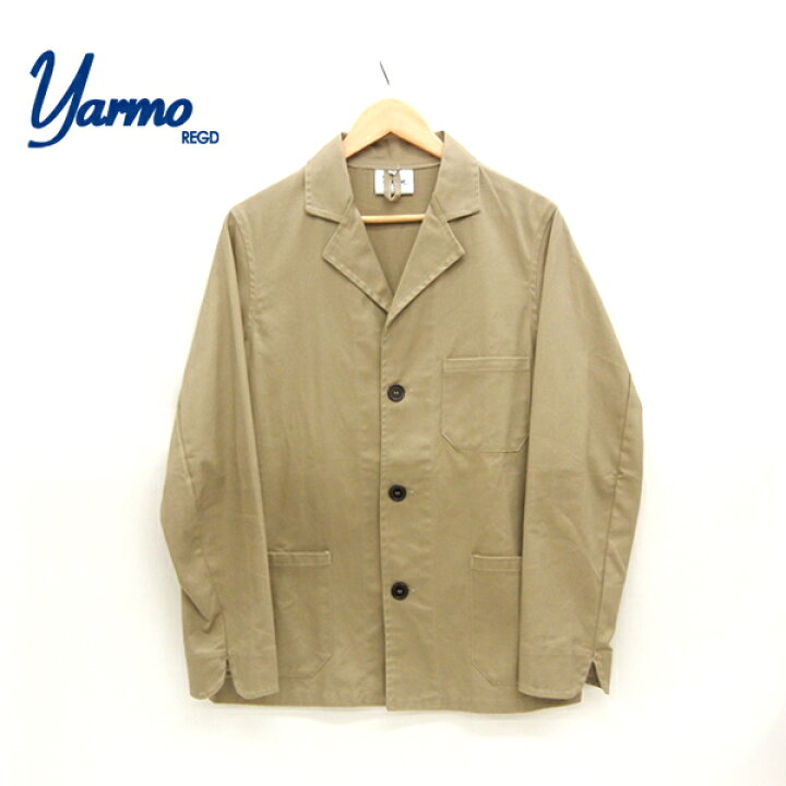 楽天市場】【Yarmo】ヤーモ ドライバーズジャケット サイズ40 カーキ系  