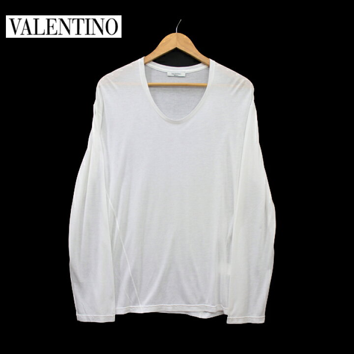 楽天市場】【VALENTINO】ヴァレンティノ 長袖 ロングスリーブ Tシャツ 