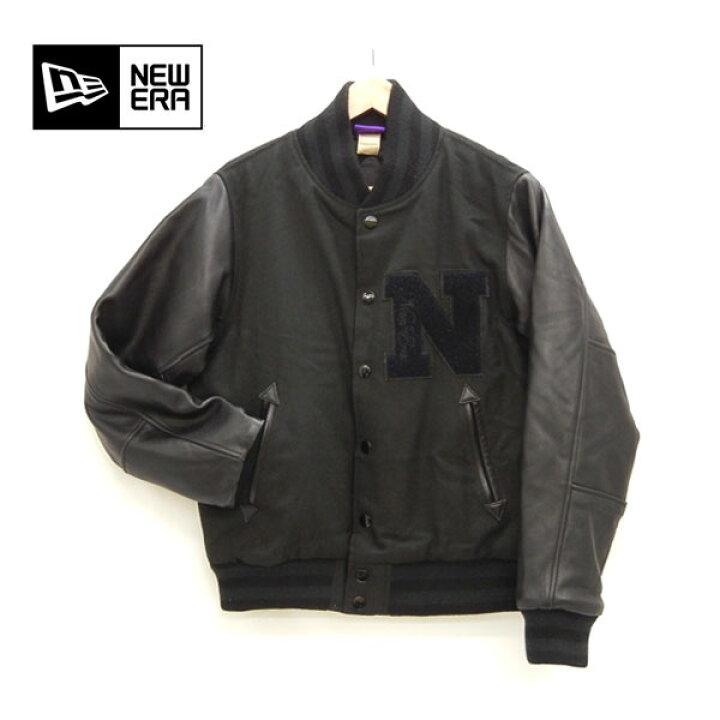 楽天市場】【NEWERA】ニューエラ レザー切替 スタジャン スタジアム  