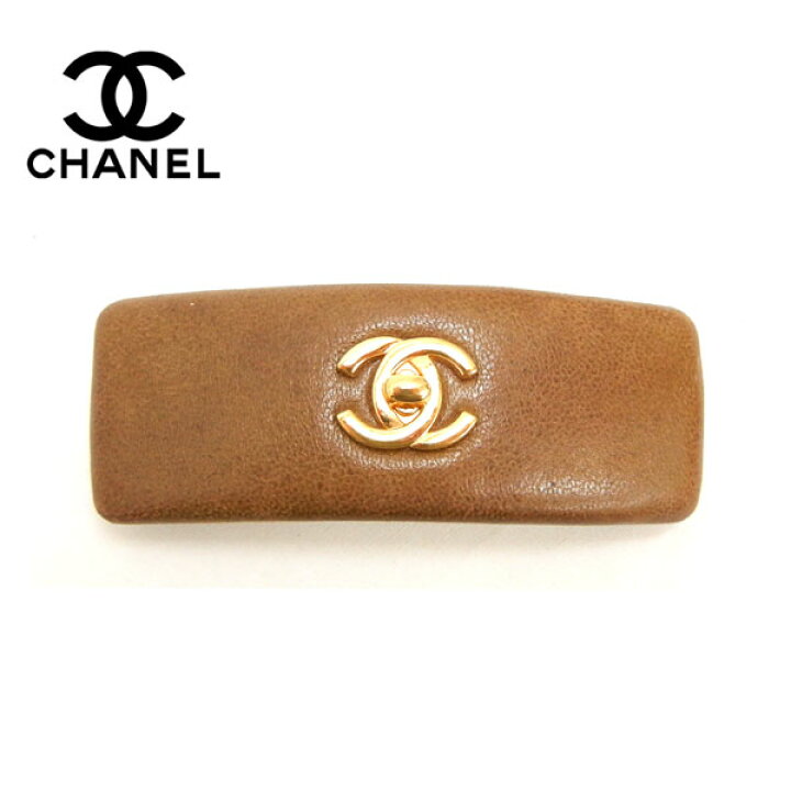 楽天市場】【CHANEL】シャネル バレッタ 髪留め ココマーク ターン 