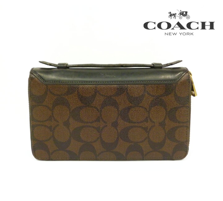 楽天市場】【COACH】 コーチ オーガナイザー シグネチャー 財布 メンズ 