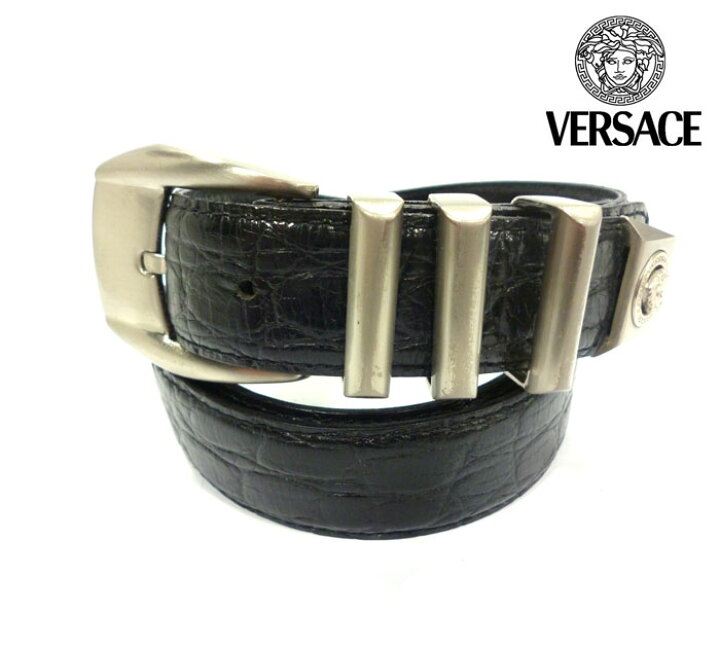 楽天市場】【GIANNI VERSACE】ジャンニヴェルサーチ ベルト ブラック 