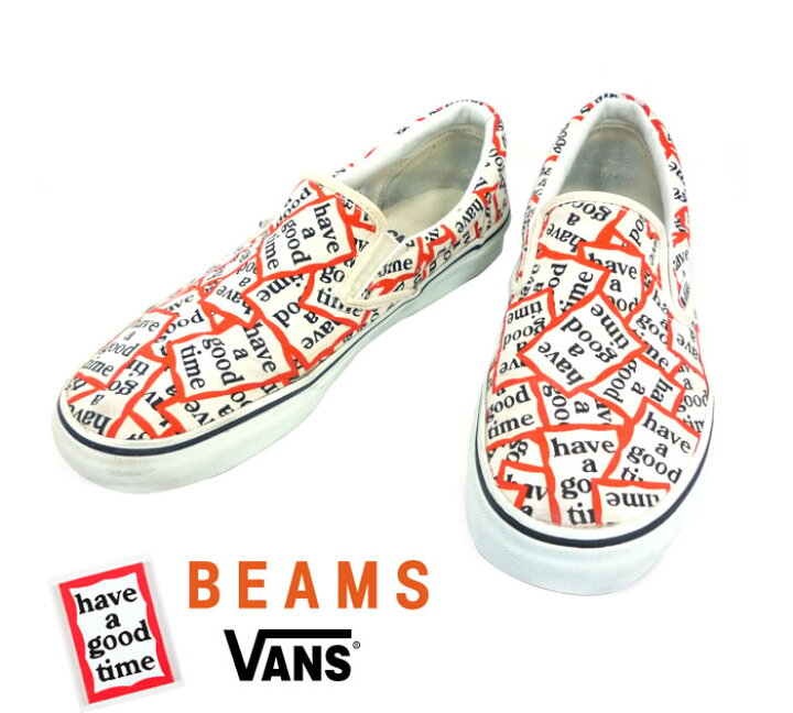 楽天市場】【have a good time×BEAMS×VANS】バンズ ハブアグッドタイム  