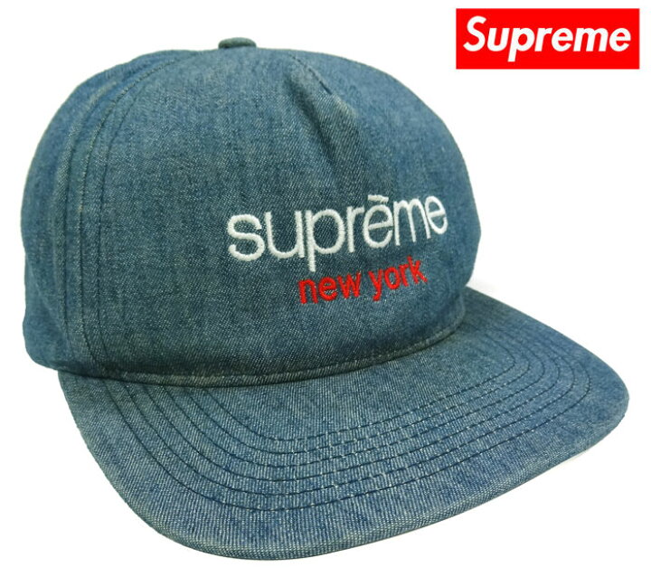 楽天市場】【SUPREME】シュプリーム デニム キャップ 5パネル 2013SS 