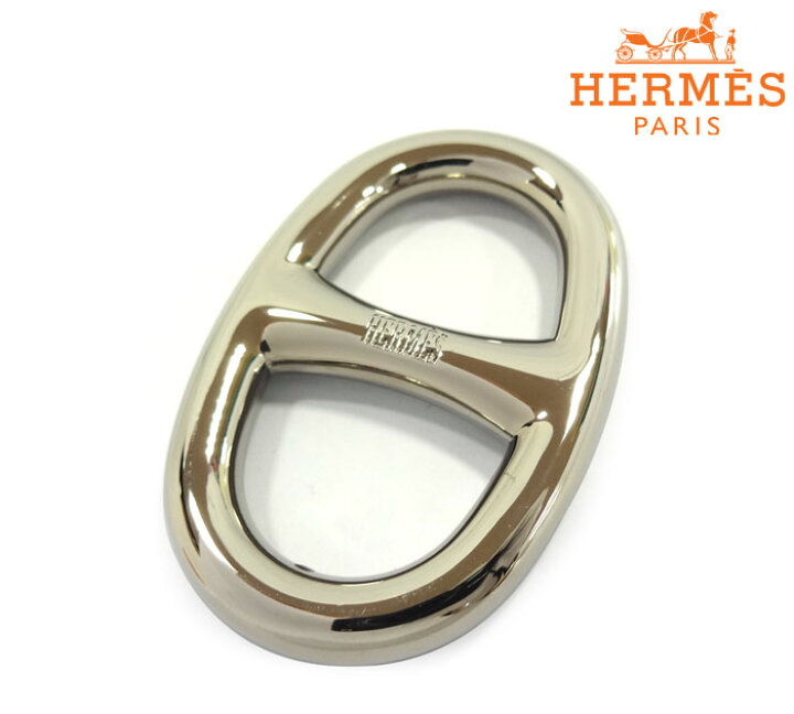 楽天市場】【HERMES】 エルメス スカーフリング シェーヌダンクル  