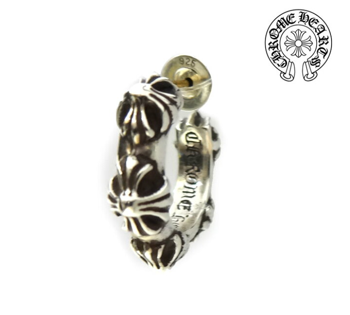 楽天市場】【CHROME HEARTS】クロムハーツ ピアス SBT クロスバンド  