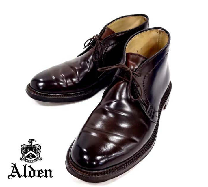 楽天市場】【Alden】オールデン バリーラスト コードバン チャッカ 