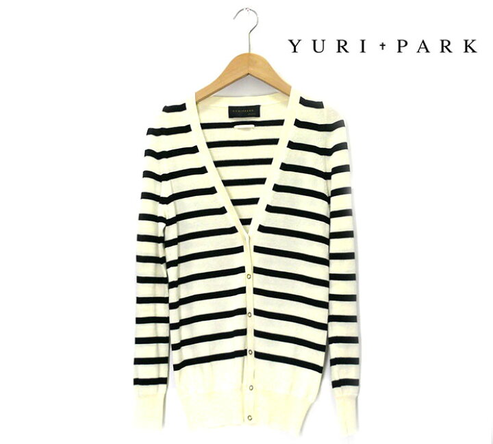 楽天市場】【YURI+PARK MILANO】 ユリパーク ボーダー Vネック 