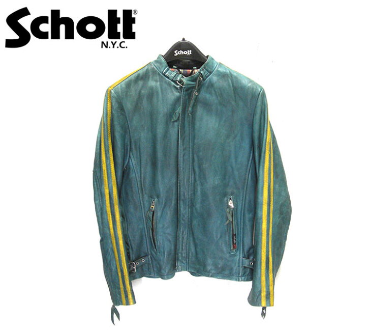 楽天市場】【Schott】ショット ライダースジャケット シングル 