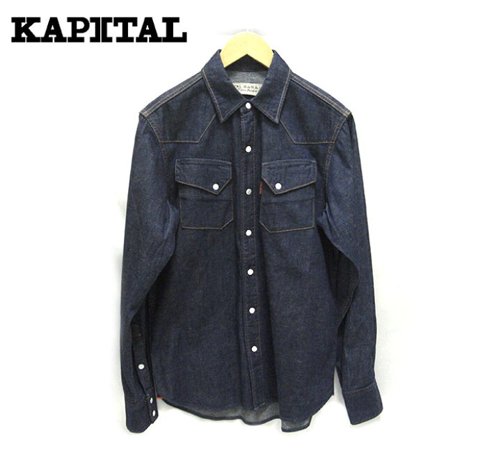 楽天市場】【KAPITAL 岡山児島工場産】キャピタル デニムシャツ ロング 