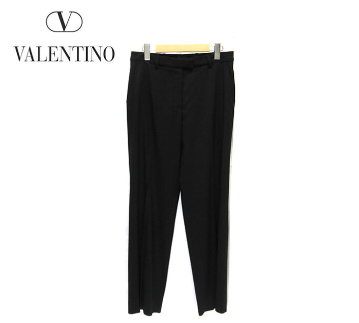 楽天市場】【VALENTINO】ヴァレンティノ ワイドシルエットパンツ  
