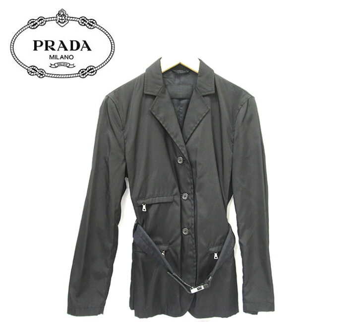 楽天市場】【PRADA】プラダ 3ボタン シングルジャケット C-TK8925 