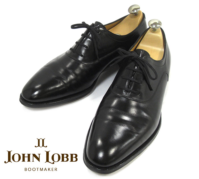 【JOHN LOBB】ジョンロブ TILBURY ティルバリー オックスフォードシューズ 4アイレット ラスト7000 サイズ8E ブラック  ドレスシューズ 紳士靴 イギリス製 メンズ 箱 RM2501【中古】 | リサイクルストア　エコライフ
