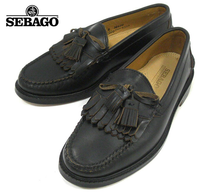 楽天市場】【SEBAGO】セバゴ B172000 キルトタッセルローファー クロム 