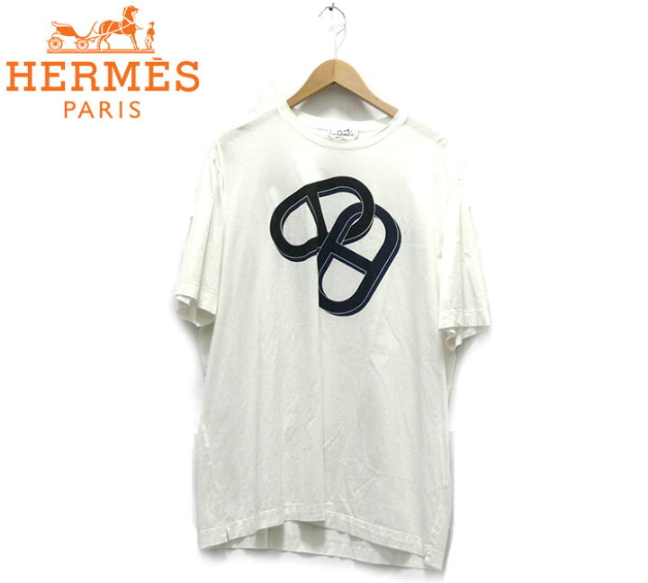 楽天市場】【HERMES】エルメス シェーヌダンクルプリントTシャツ 半袖 