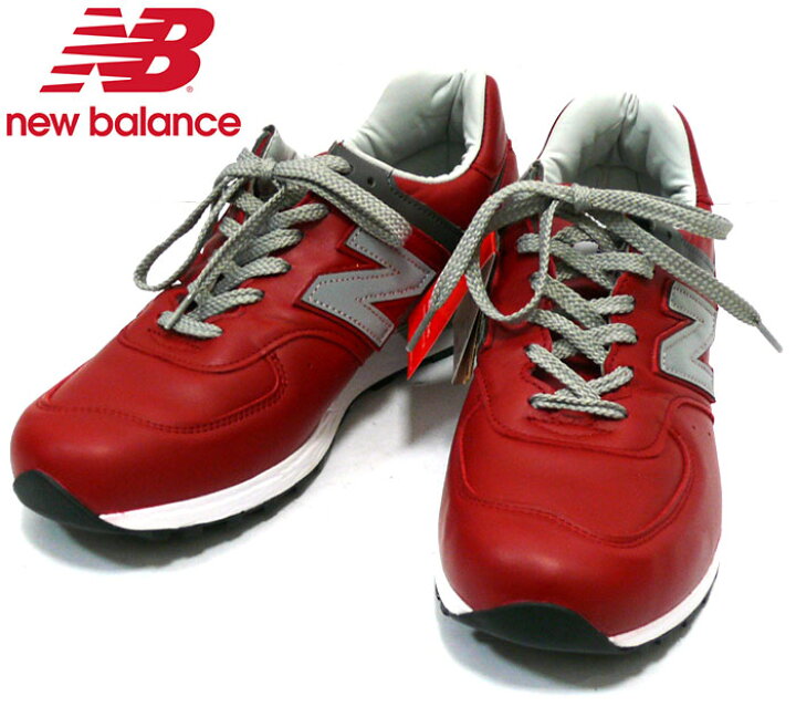 楽天市場】【new balance】ニューバランス M576 オールレザー 赤 