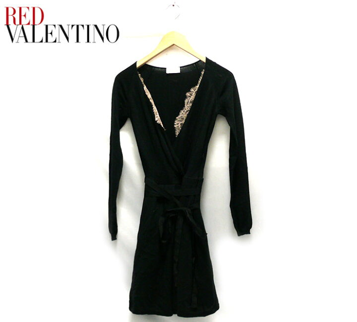 楽天市場】【RED VALENTINO】レッドヴァレンティノ レース切替Vネック  