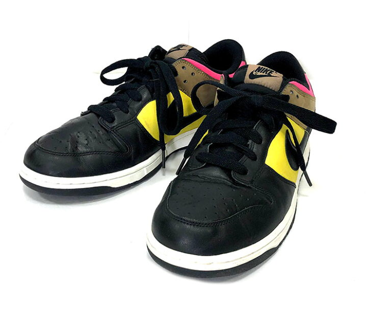 楽天市場】【NIKE】ナイキ DUNK LOW ネオンイエロー×ネオンピンク 