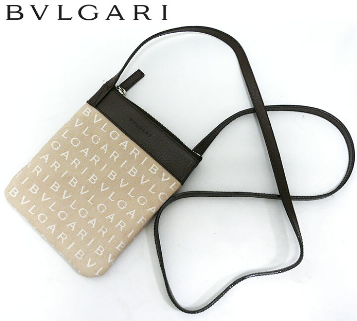 楽天市場】【ブルガリ】 BVLGARI ロゴマニア ポシェット ショルダー 