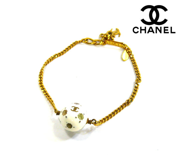楽天市場】【CHANEL】シャネル サッカーボールモチーフ ブレスレット 