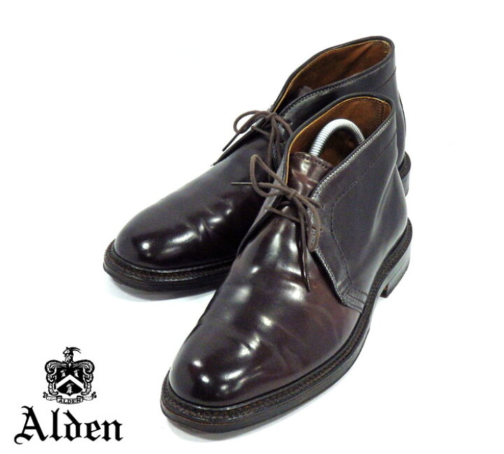 楽天市場】【ALDEN】オールデン ＃1339 コードバン チャッカーブーツ 