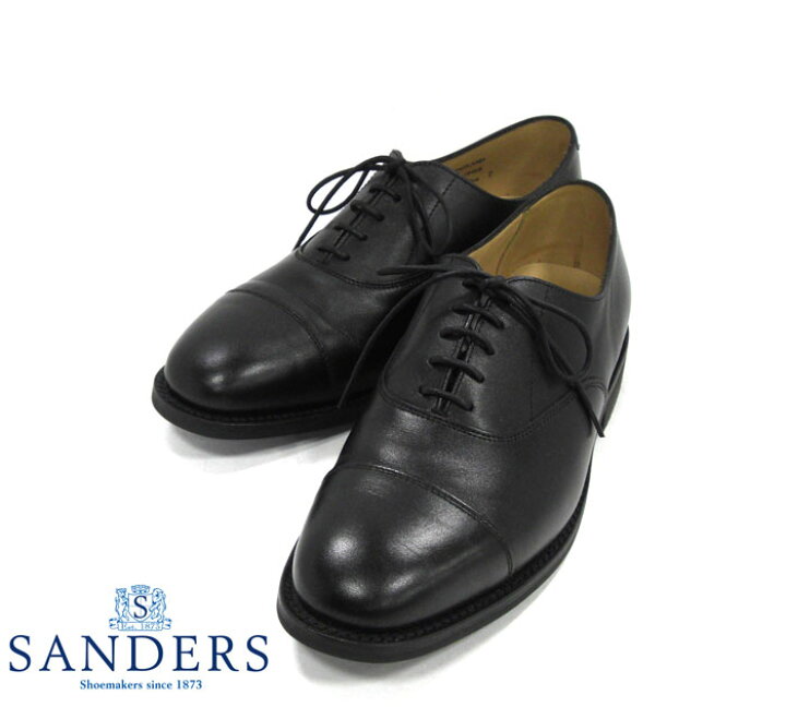 楽天市場】【SANDERS】サンダース ＃1846B サイズ7 キャップトゥ 