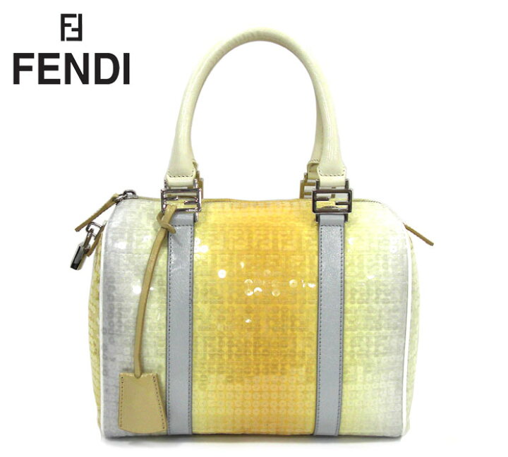 楽天市場】【FENDI】フェンディ スパンコール イエロー グラデーション 