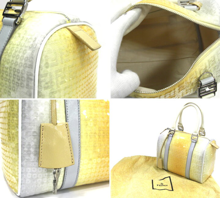楽天市場】【FENDI】フェンディ スパンコール イエロー グラデーション 