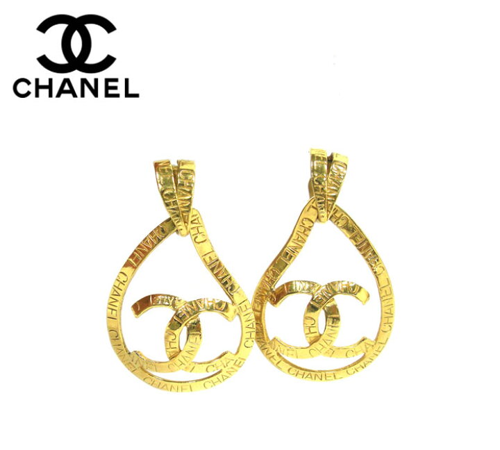 楽天市場】【CHANEL】シャネル 2wayイヤリング ドロップモチーフ ココ 