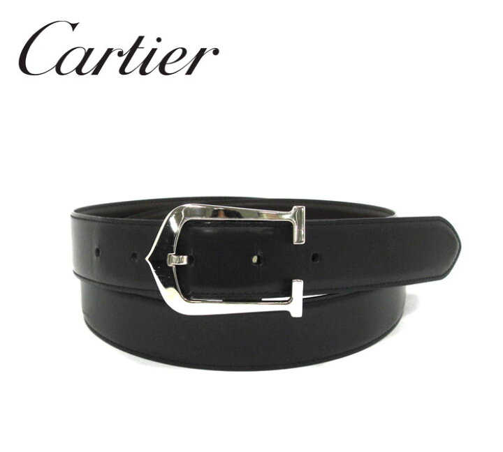 楽天市場】【Cartier】カルティエ レザー ベルト リバーシブル C  