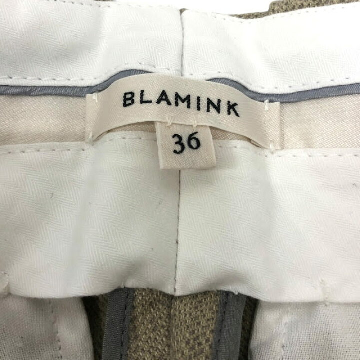 楽天市場】美品【BLAMINK】ブラミンク リゾートターン アップヘム 