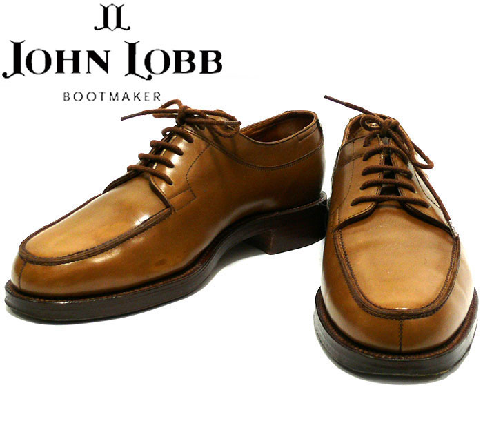 【JOHN LOBB】ジョンロブ バロス Uチップ #292 サイズ6E 約25cm メンズ 男性用 ビジネスシューズ イギリス製 靴 レザー 本革  袋付 RC1309【中古】 | リサイクルストア　エコライフ