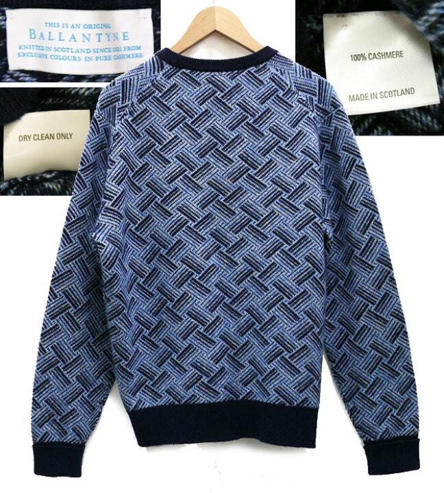 楽天市場】【値下げしました】【BALLANTYNE】バランタイン カシミア V 