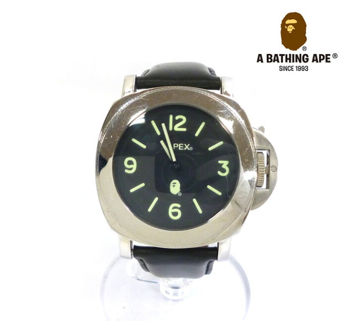 楽天市場】【A BATHING APE】アベイシングエイプ BAPEX パネライ型 