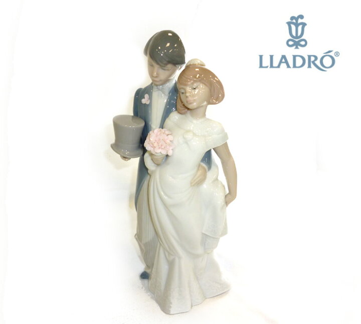楽天市場】【LLADRO】リヤドロウェディング 祝福の鐘の音 No.6164 陶器 